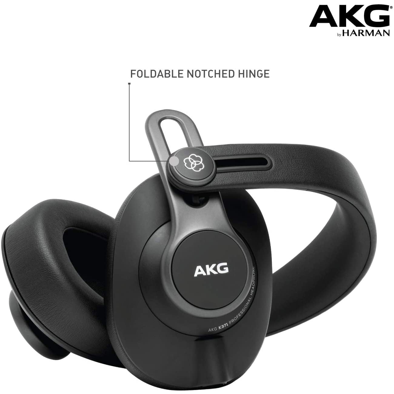 AKG Pro Audio Studio Headphones, K371 (K371)