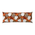 thumbnail image 2 of Disketp Various Pumpkins Print Body Pillow Cover - Super Soft 20x54 Body Pillow Case,Long Side Hidden Zipper, 2 of 8
