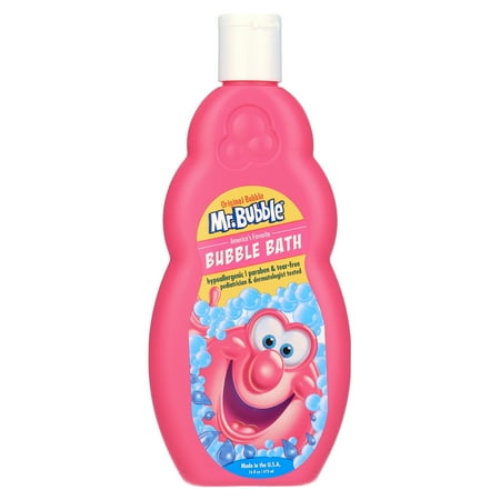 Mr. Bubble Original Bubble Bath, Classic Bubble Gum Scent, 16 oz, 2 Pack