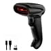 thumbnail image 3 of Symcode Wireless Handheld Barcode Scanner Versatile 2-in-1 (2.4Ghz Wireless+USB 2.0 Wired) 328 Feet Transmission Distance Rechargeable 1D Laser Automatic Bar Code Reader Scanner(Black), 3 of 5