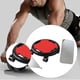 thumbnail image 4 of Rodillo de entrenamiento abdominal con discos deslizantes para ejercicios en casa. Negro, 4 of 5