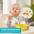 thumbnail image 2 of Baberos Baby Noah de manga larga impermeables de 6 a 24 m, paquete de 3 unidades, 2 of 6