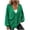 DT--Green, variant on DailyTrove Women's Solid Color Cardigan Coat, Long Sleeve, Casual Office & Evening Wear, Lightweight Wool Blend, Plus Size Friendly