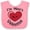 Pink and White, variant on Inktastic I'm Mimi's Valentine Boys or Girls Baby Bib