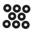 thumbnail image 3 of arctrm 8 Pieces Guitar Strap Blocks Guitar Protector Strap Blocks for Acoustic Bass black, 3 of 10