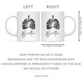 thumbnail image 5 of CTDream Funny Self Isolation Social Distancing 11oz. Ceramic Coffee Tea Mug Gift, Breathe, Lungs Graphic, 1-Pack, Birthday Christmas Stay at Home Gift Ideas, 5 of 7