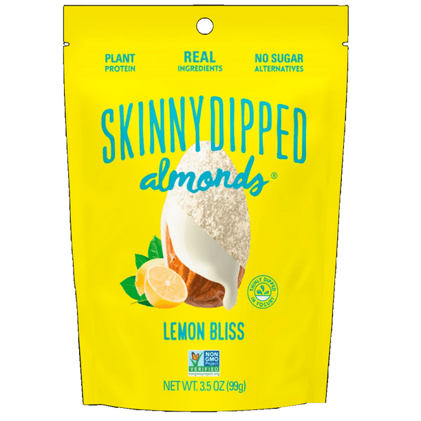 Skinnydipped Lemon Bliss Almonds, 3.5 oz [Pack of 10]