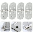 SHISUYAN 4pcs Stainless Steel Heavy Duty Folding Table Hinges for