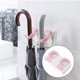 thumbnail image 3 of Ganchos multifunción para cocina y hogar, sin rastro, colgador autoadhesivo para baño, gancho para fregona (rosa), 3 of 8