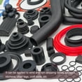 thumbnail image 5 of Solid Rubber Strips Neoprene Sheets Rolls 3/16"T x 1.77"W x 157.48"L, DIY Rubber Gasket Sealing Padding, 5 of 6