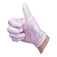 thumbnail image 4 of Guantes De Nitrilo Uniseal Rosa Metalico Talla Xch, 4 of 5