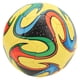 thumbnail image 5 of Balón de fútbol tamaño 5, alta elasticidad, suave, impermeable, cuero de PU, fútbol para adultos, estudiantes, partido de entrenamiento, amarillo, 5 of 12