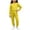 Yellow, variant on BLVB Toddler Baby Girls Clothes Set Long Sleeve Crewneck T-Shirt and Jogger Pants Little Kids 2PCS Outfits Loungewear(Yellow,2-3 Years)