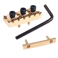 thumbnail image 4 of Tuerca de guitarra perfke de 42 mm Bloqueo de cuerdas Barra de retención de cuerdas con llave Allen dorada, 4 of 7