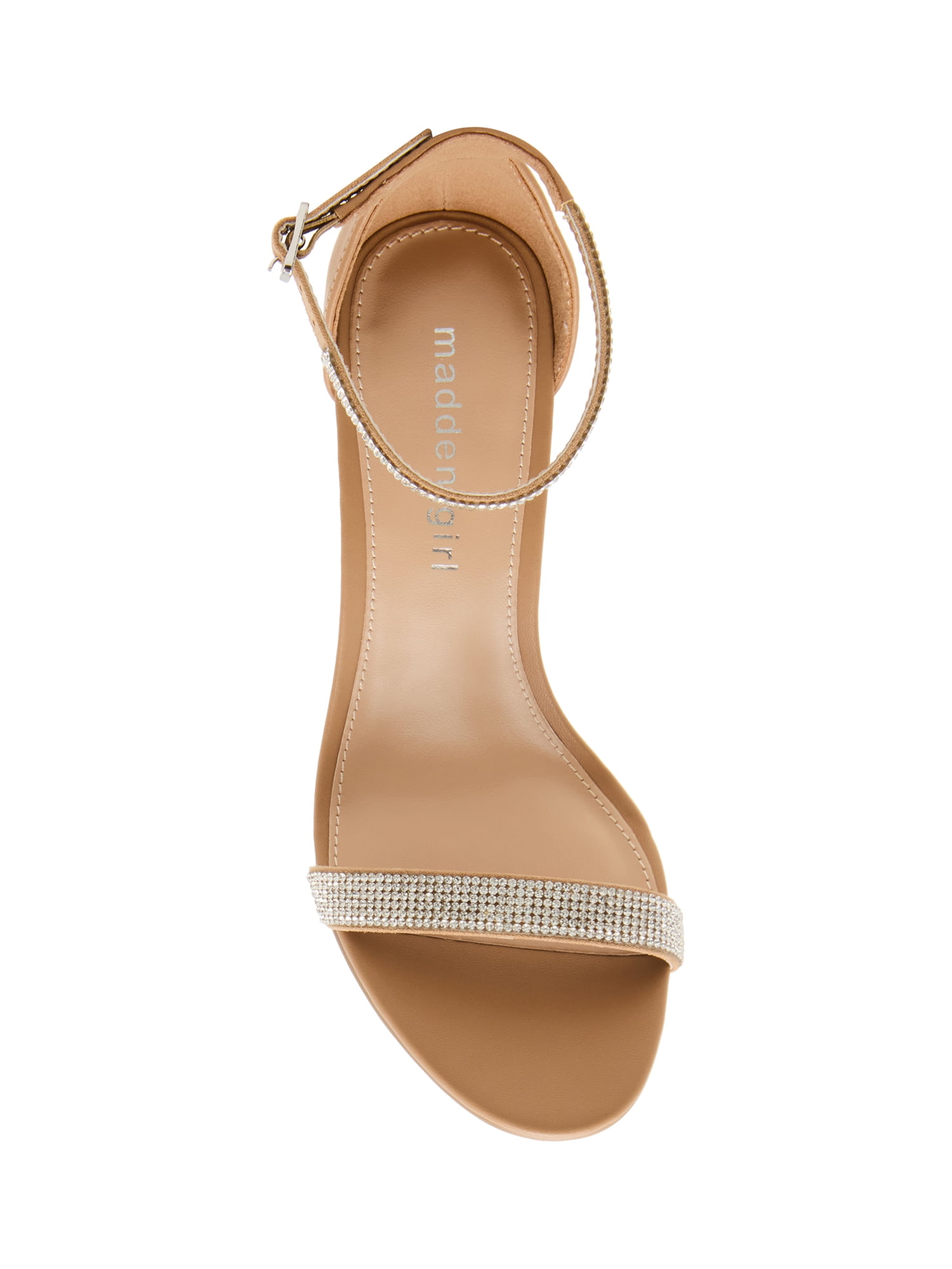 Madden Girl Women's Brazen-R Stiletto Sandal with Ankle Strap