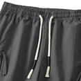 thumbnail image 6 of ZVAVZ Wide Leg Parachute Pants for Men Y2k Baggy Track Pants Fashion Outdoor Sports Pants with Zipper Pockets Dark Gray XXXL, 6 of 10