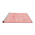 thumbnail image 2 of Ahgly Company Machine Washable Indoor Rectangle Oriental Red Traditional Area Rugs, 5' x 8', 2 of 4