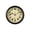 A004- Black, variant on Living Room Wall Clock Decorative Bird Pattern Analog Clock for Home Kitchen Bedroom Office Rustic Wood Frame Round Wall Decor Holiday Gift for Nature Lovers 10 Inch Single Pack