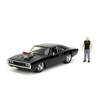 Jada Toys 1:24 Fast & Furious '70 Dodge Charger Street Play Vehicle Car Play Vehicle