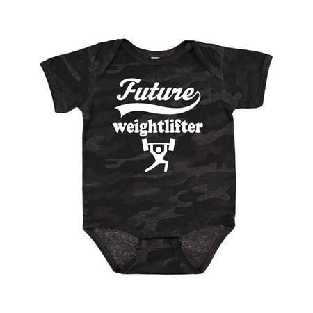 

Inktastic Future Weightlifter in Training Gift Baby Boy Bodysuit
