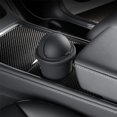 thumbnail image 1 of Bote de basura de silicona para coche con tapa para puerta de coche portátil apto para consola portavasos hogar u oficina, 1 of 2