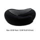 thumbnail image 2 of Almohada para el cuello Wdftyju espuma viscoelástica color negro, 2 of 6