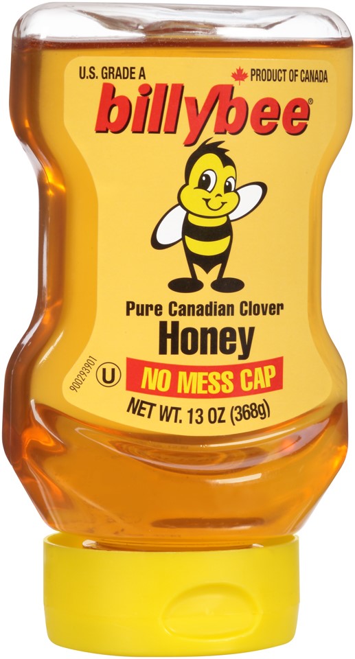 Billy Bee White Upside Down Liquid Honey, 13 Oz by Mccormick