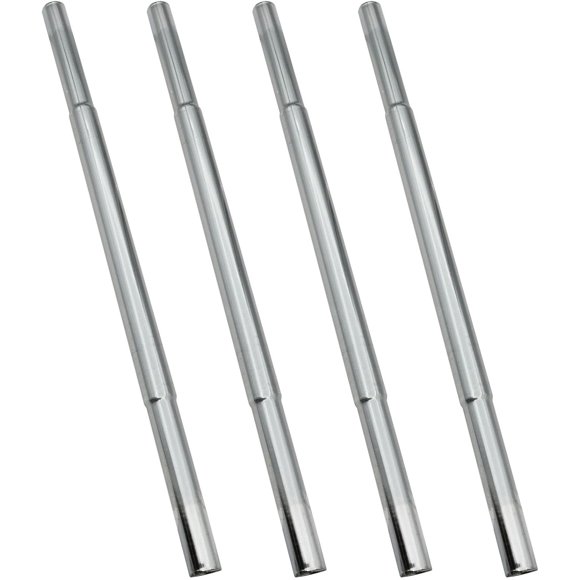 4 PCS Golf Club Extensions Steel Shaft 12.2Inch Golf Putter Shaft Extension for Iron/Wooden Golf Repair and Replacement of Equipment Parts
