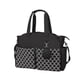 thumbnail image 4 of Bolsa de Cambio de Bebé, Bolsa de Poliéster para Maternidad, Bolsa para Botella, Bolso de Mano, Bolsa de Pañales Impermeable, Bolso Grande de Hombro, Negro, 4 of 8