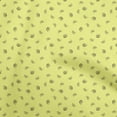 thumbnail image 1 of oneOone Silk Tabby Yellow Fabric Avocado Craft Projects Decor Fabric Printed By The Yard 42 Inch Wide, 1 of 5