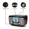 thumbnail image 4 of Crosley Corsair Radio CD Playe Crosley CR612BBKCrosley, 4 of 5