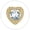 04.White Diamond, variant on 14k Gold Plated Birthstone Neckalces for Women Heat Shape Pendant Simulated Diamond Crystal Dainty Christmas Birthday Valentines Gift
