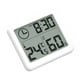 thumbnail image 2 of Mini higrómetro digital Termómetro Reloj Temperatura inalámbrica Medidor LCD Medidor Batería para invernadero interior Oficina Sala de (), 2 of 9