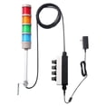 thumbnail image 5 of ANDONT Industrial 4 Stack Andon Tower Signal Light, Aluminum Pole, 16ft, 5 of 11