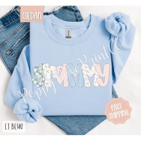 Floral Grammy Sweatshirt, Cute Spring Grandma Sweater, Coquette Grammy Crewneck, Spring Floral Grandmother Sweater, Mother's Day All Size S-5Xl