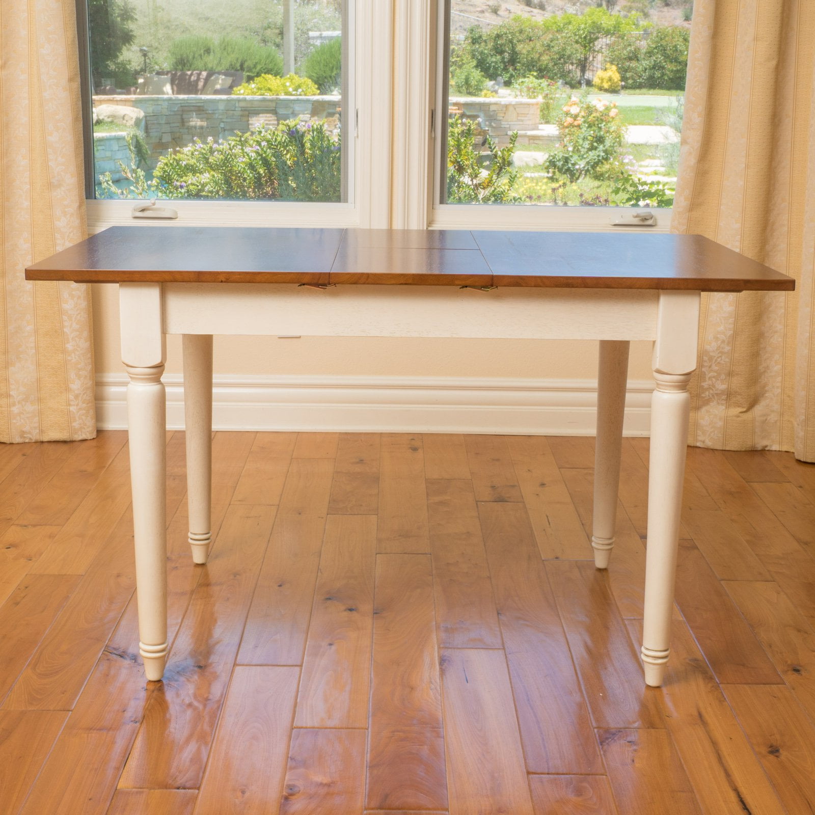 Allensworth Rectangular Dining Table with Butterfly Leaf Walmart