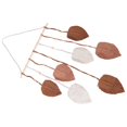 thumbnail image 4 of Hoja de Macramé para Colgar en la Pared HabitacióN , DecoracióN del Hogar, Tapiz EstéTico Tejido, Boda Color Caqui, 4 of 5