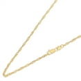 thumbnail image 2 of Ioka - 14K Yellow Solid Gold 1.5mm Singapore Chain Necklace with Lobster Clasp - 24", 2 of 7
