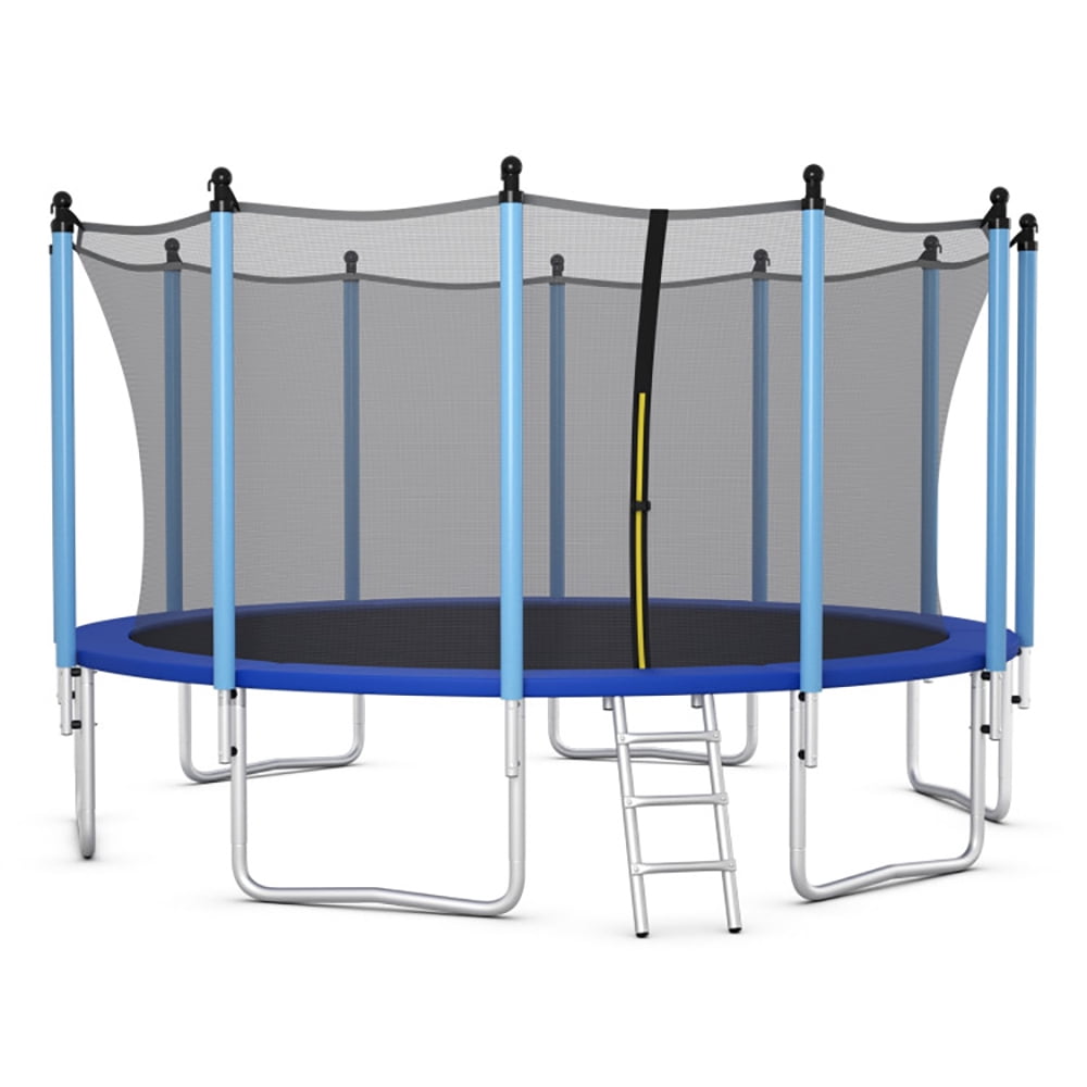 Aimee Lii Outdoor Trampoline with Safety Closure Net, Kids Recreational Trampolines, 16 ft Aimee Lii Outdoor Trampoline with Safety Closure Net, Kids Recreational Trampolines, 16 ft