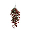 thumbnail image 2 of Safeglitz Three-Color Petunia Wall Hanging Vine, Artificial Flowers for Outdoor Decor, Lifelike Blooms for Porches & Gardens, UV-Resistant Material for Year-Round Vibrant Display, 1PC, 2 of 9