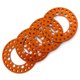 thumbnail image 4 of Anillo de borde de rueda RC Beadlock Rueda Llanta Anillo de repuesto 4PCS Compatible con 1/10 SCX10 90046 90047 RC Car 1.9in Ruedas Llantas Eccomum Anillo de borde de rueda, 4 of 6