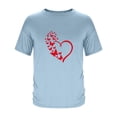 thumbnail image 3 of Tops para hombre, blusas y camisas de manga corta con cuello redondo para hombre, camisetas casuales con estampado de moda para hombre, blusa de manga corta, blusa de poliéster para hombre., 3 of 4