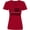 Red, variant on Inktastic Aplastic Anemia Awareness Red and White Ribbons and Flag Women's V-Neck T-Shirt