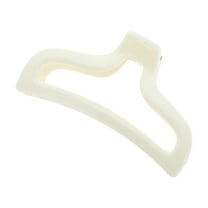 Unique Bargains 1 Pc Fishtail Hair Clips Hairdo Clip for Home White