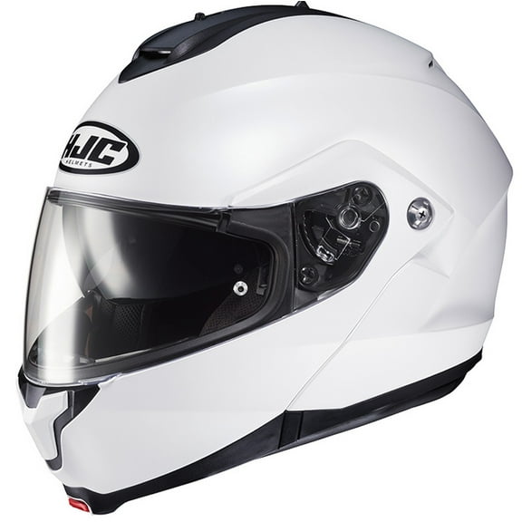 HJC C91 Modular Motorcycle Helmet Semi Flat Pearl White XL