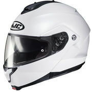 HJC C91 Modular Motorcycle Helmet Semi Flat Pearl White XS