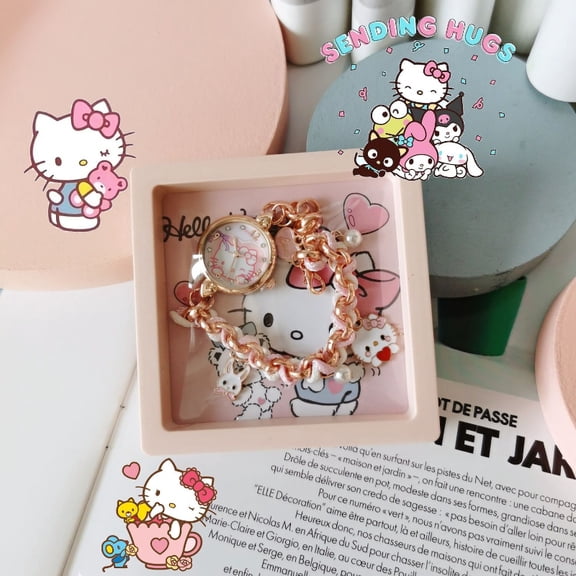 New Cartoon KT My Melody CNMR Big-ear Dog  Cute  Bracelet Watch