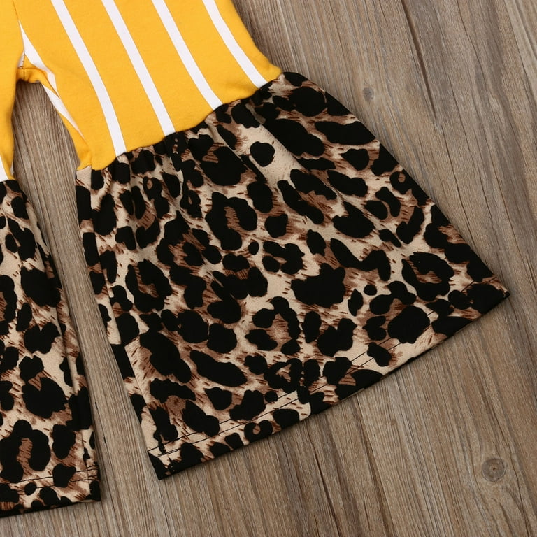 Baby Leopard Denim Legging