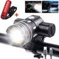 thumbnail image 4 of QJUHUNG 40000LM USB Rechargeable LED MTB Bicycle Light Racing Bike Front REAR Headlight, 4 of 8
