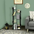 thumbnail image 3 of Gymax 8-Shelf Bookcase Modern Tree Bookshelf Storage Decor Freestanding Black, 3 of 10